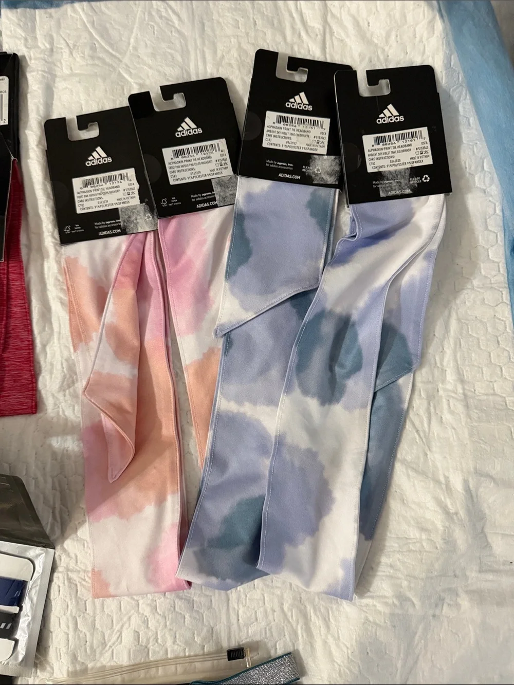 Adidas and nike headband bundle